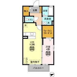 エスペランサ(ホタル野)の物件間取画像